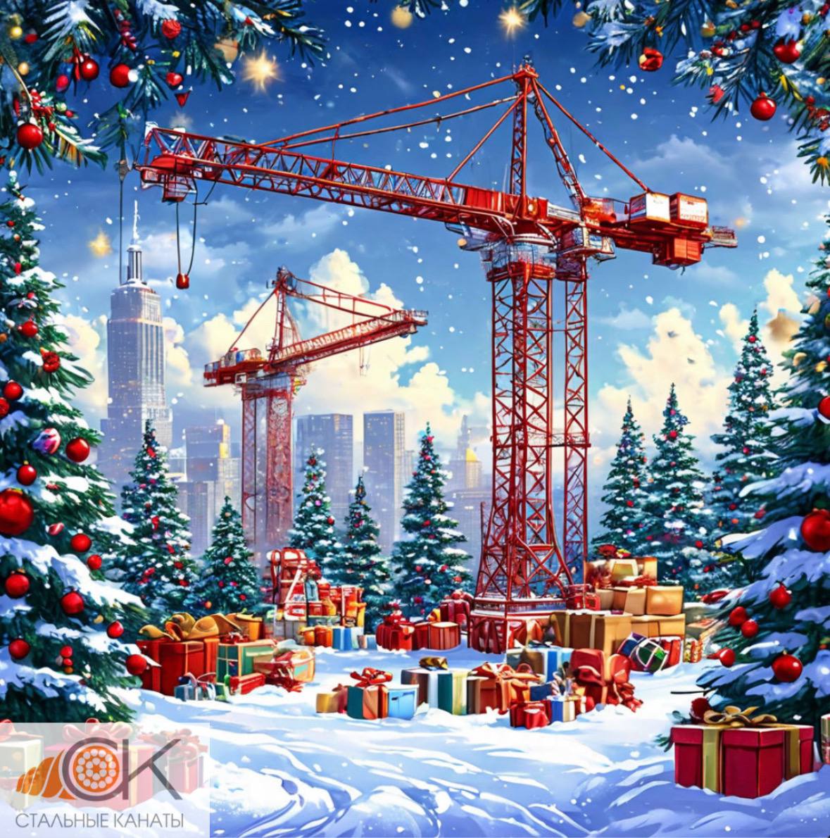 С наступающим Новым годом!