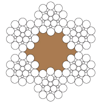 6x21F (10-5F+5-1) + Fibre Core
